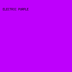 be00fc - Electric Purple color image preview