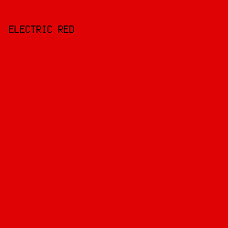 DF0305 - Electric Red color image preview