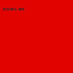 E10300 - Electric Red color image preview