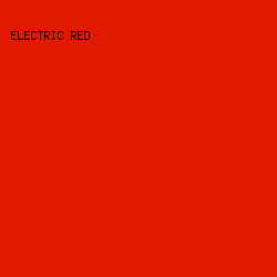 E31902 - Electric Red color image preview