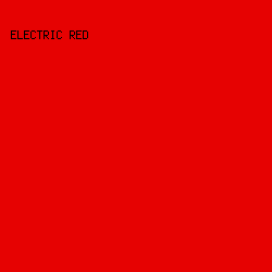 E60202 - Electric Red color image preview