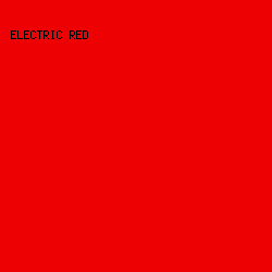 ED0102 - Electric Red color image preview