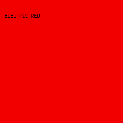 F20000 - Electric Red color image preview