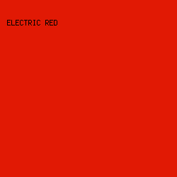 e11904 - Electric Red color image preview