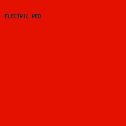 e41000 - Electric Red color image preview