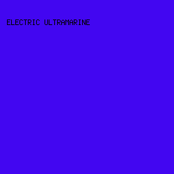 4206F1 - Electric Ultramarine color image preview