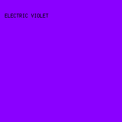8a00ff - Electric Violet color image preview