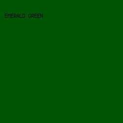 005404 - Emerald Green color image preview
