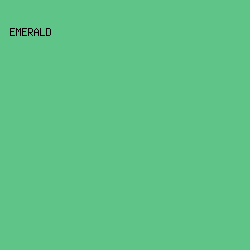 5EC488 - Emerald color image preview
