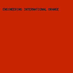 C82400 - Engineering International Orange color image preview