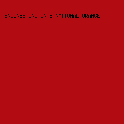 b20c12 - Engineering International Orange color image preview