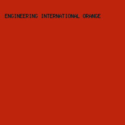 be230b - Engineering International Orange color image preview