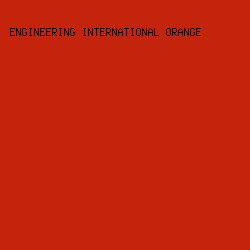 c4240b - Engineering International Orange color image preview