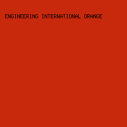 c8290c - Engineering International Orange color image preview