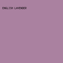 AA81A0 - English Lavender color image preview