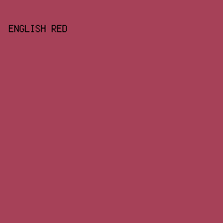 A64158 - English Red color image preview