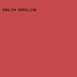 C5494B - English Vermillion color image preview