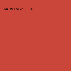 CA463A - English Vermillion color image preview