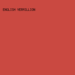 CA4941 - English Vermillion color image preview