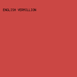 CB4744 - English Vermillion color image preview