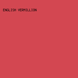 D34751 - English Vermillion color image preview