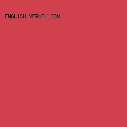 d1414d - English Vermillion color image preview