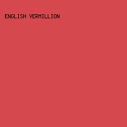 d5484e - English Vermillion color image preview