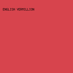 d7444d - English Vermillion color image preview
