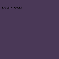 4A3857 - English Violet color image preview