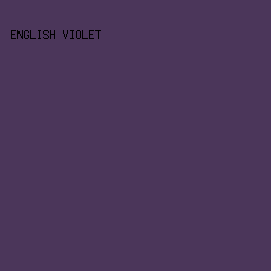 4B365A - English Violet color image preview