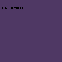 4f3864 - English Violet color image preview