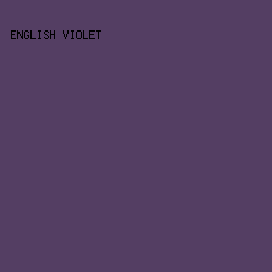 543e63 - English Violet color image preview