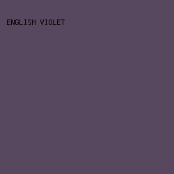 58485F - English Violet color image preview