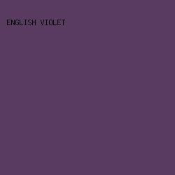 593A61 - English Violet color image preview