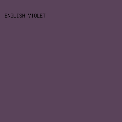 5A435A - English Violet color image preview