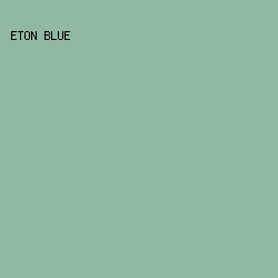 91B9A2 - Eton Blue color image preview