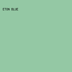 94c8a4 - Eton Blue color image preview