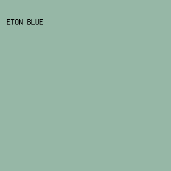 96b7a6 - Eton Blue color image preview