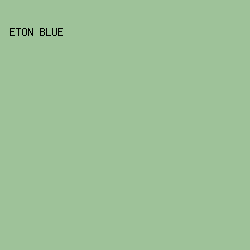 9EC299 - Eton Blue color image preview