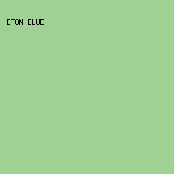 9FD192 - Eton Blue color image preview