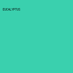3AD0AE - Eucalyptus color image preview