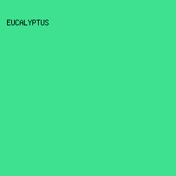 3EE18F - Eucalyptus color image preview