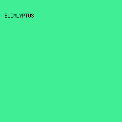 40EE95 - Eucalyptus color image preview