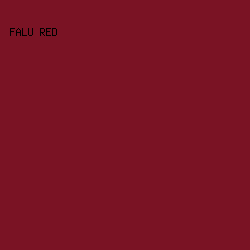 7A1324 - Falu Red color image preview