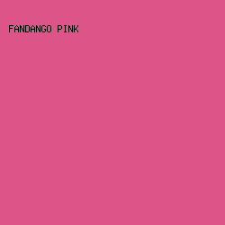 dd5588 - Fandango Pink color image preview