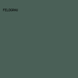 4a6057 - Feldgrau color image preview