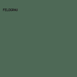 4e6956 - Feldgrau color image preview