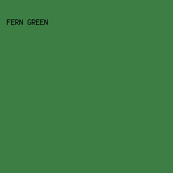 3D7E44 - Fern Green color image preview