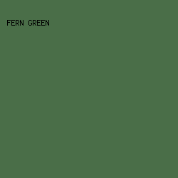4a6e48 - Fern Green color image preview