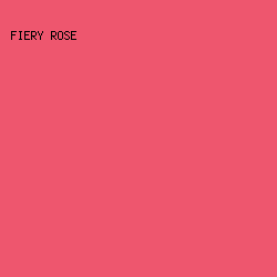 EE566E - Fiery Rose color image preview